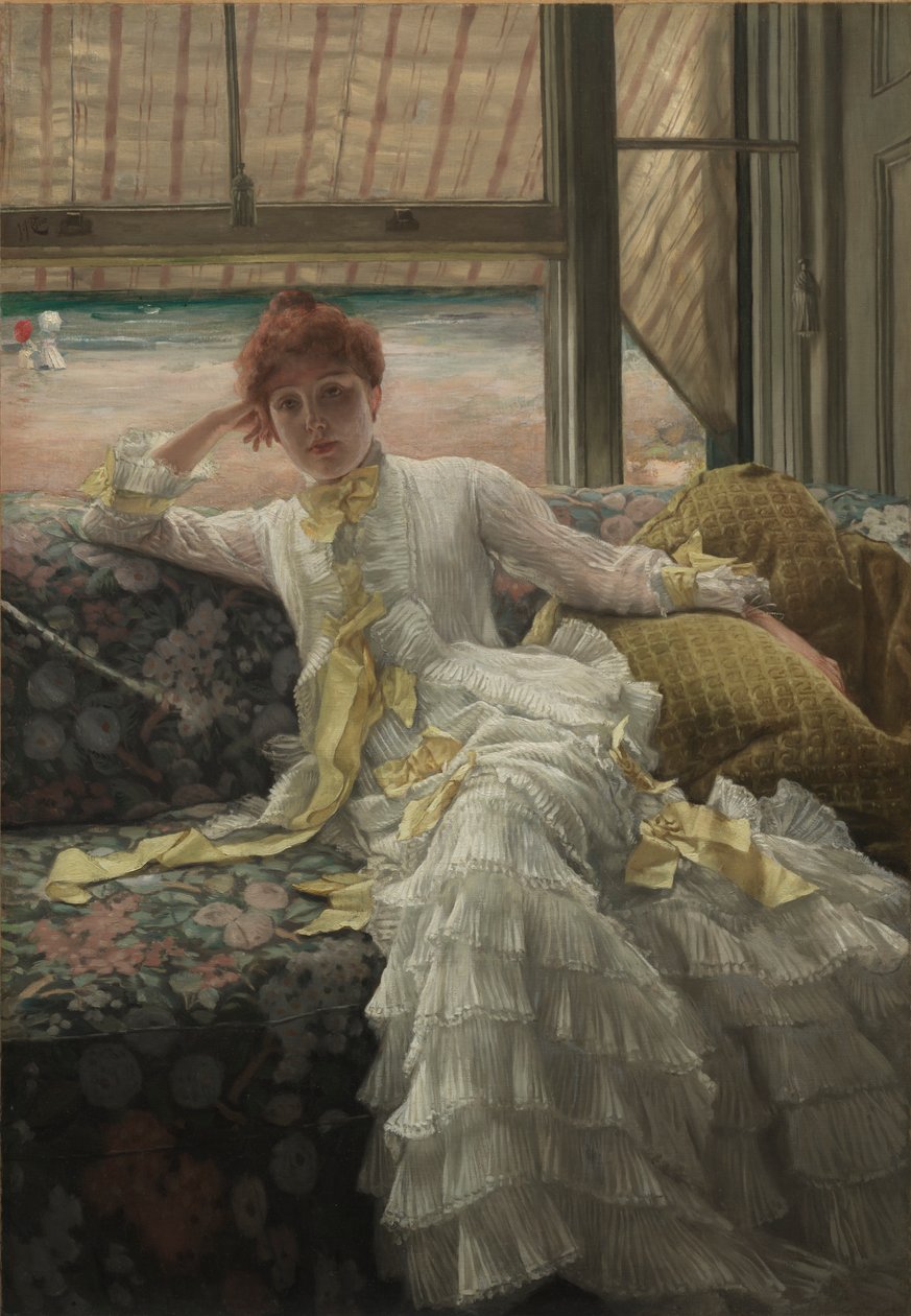 Seaside (juli: eksemplar av et portrett) av James Tissot