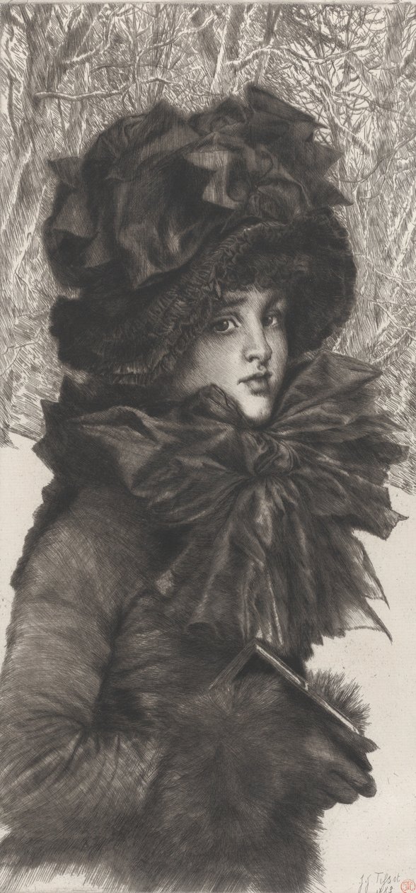 Søndag morgen, 1883. av James Tissot