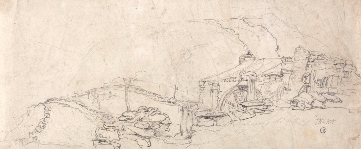 A Mill (grafitt) av James Ward