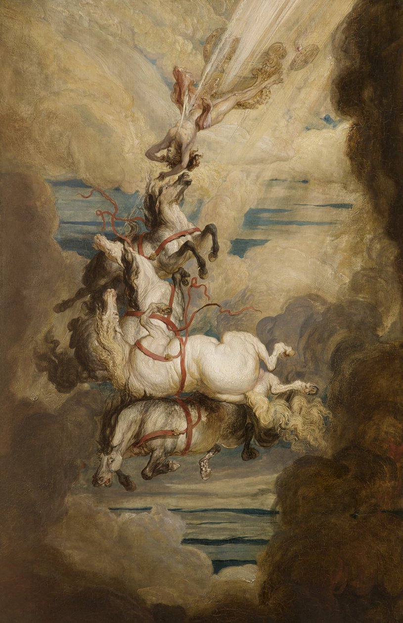 Fall of Phaeton, 1808 av James Ward