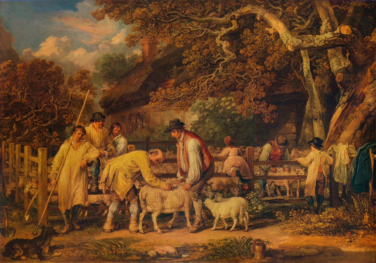 Saueklipping, 1828, 1938 av James Ward