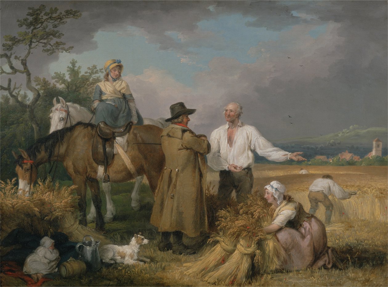 The Reapers (olje på lerret) av James Ward