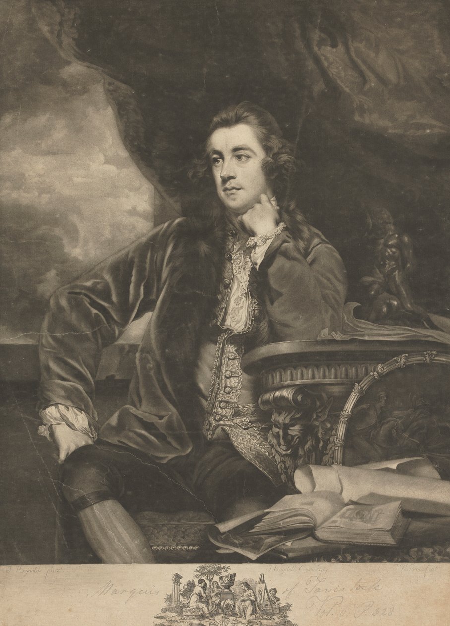 Frances Russell, Marquess of Tavistock av James Watson
