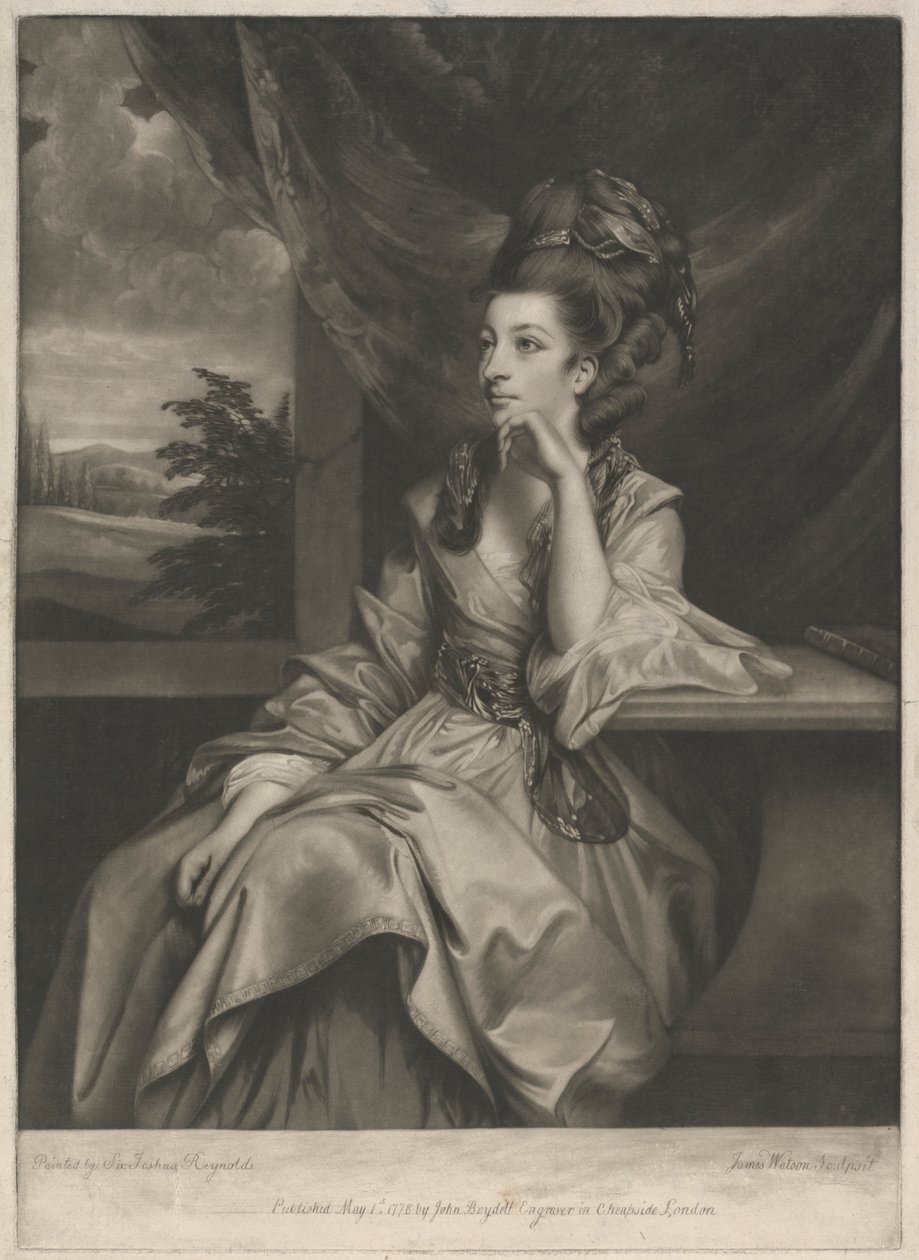 Fru Henry Bunbury av James Watson