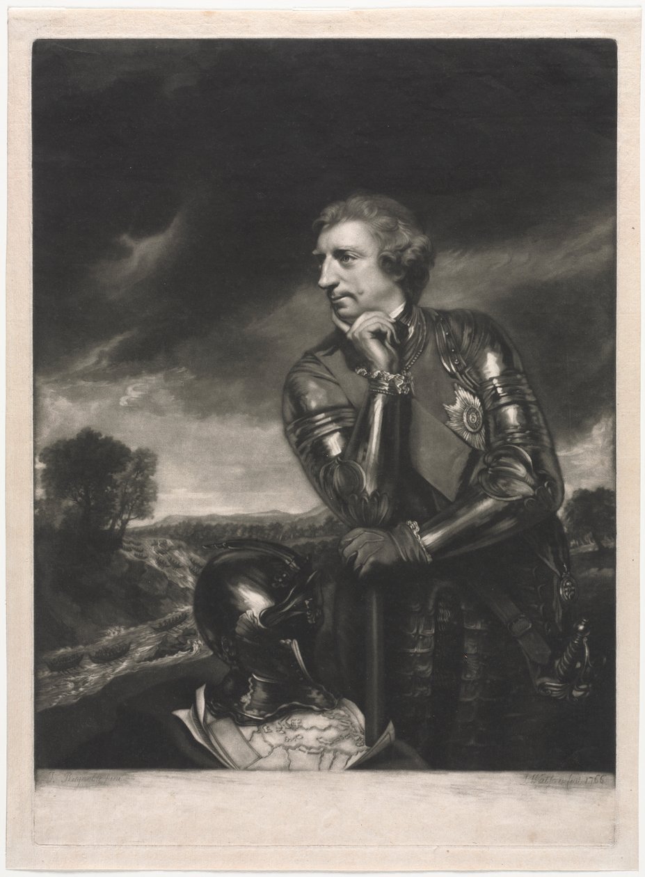 Sir Jeffrey Amherst av James Watson