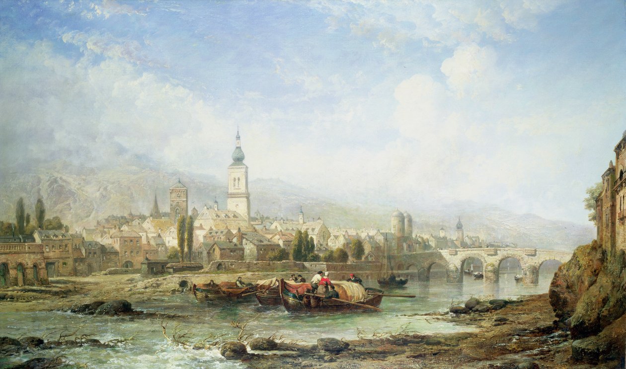 Utsikt over Heidelberg av James Webb