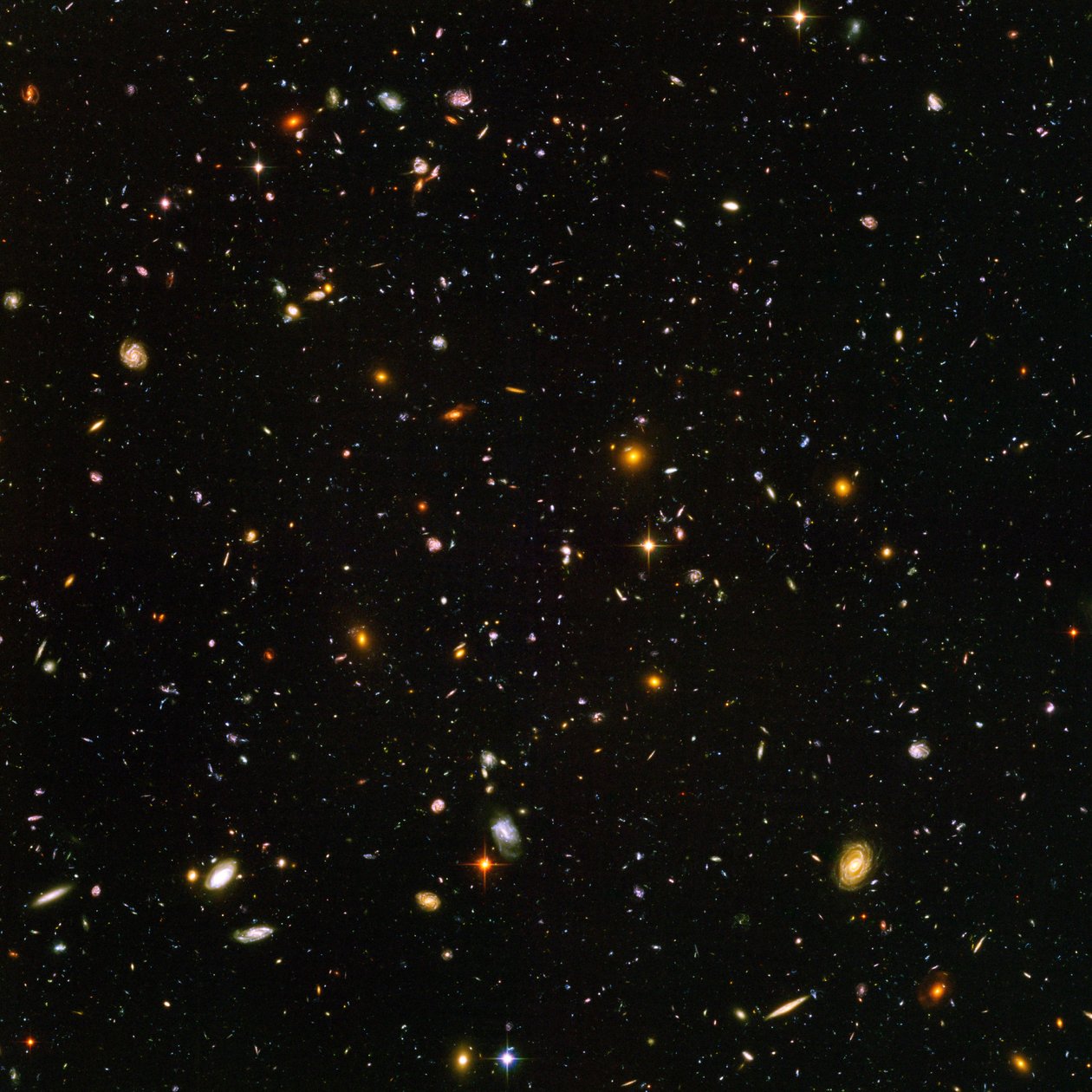 Hubble Ultra Deep Field av James Webb Space Telescope (NASA)