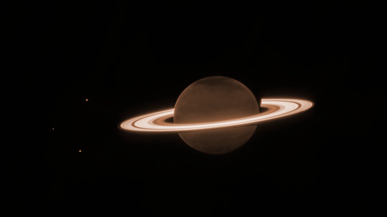 Saturn (NIRCam) av James Webb Space Telescope (NASA)