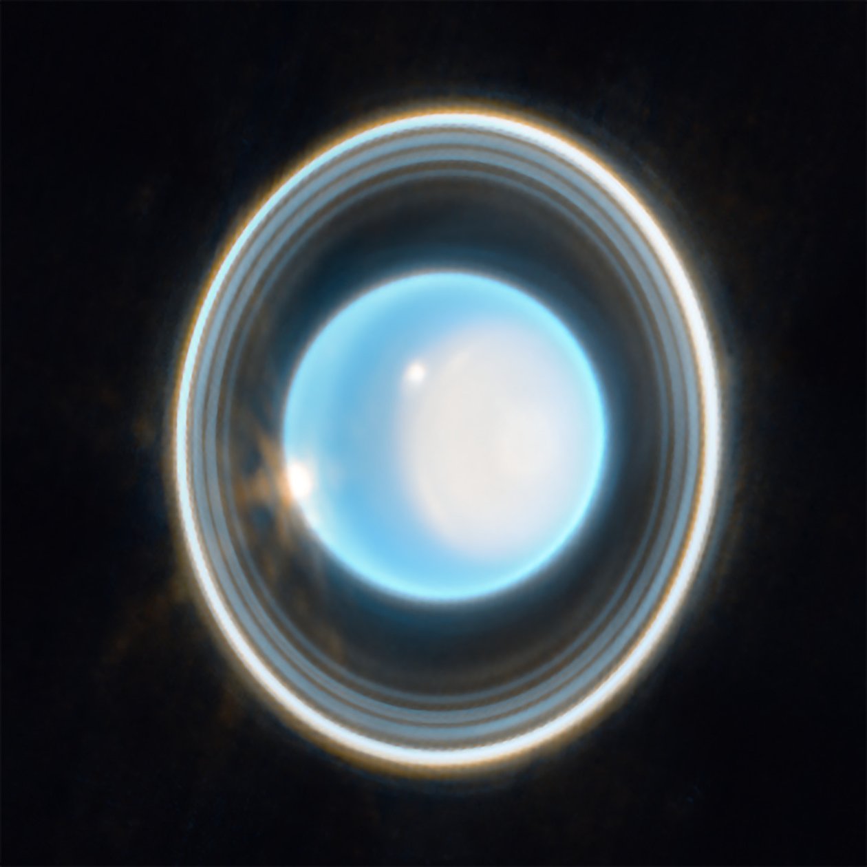 Uranus (NIRCam-bilde) av James Webb Space Telescope (NASA)