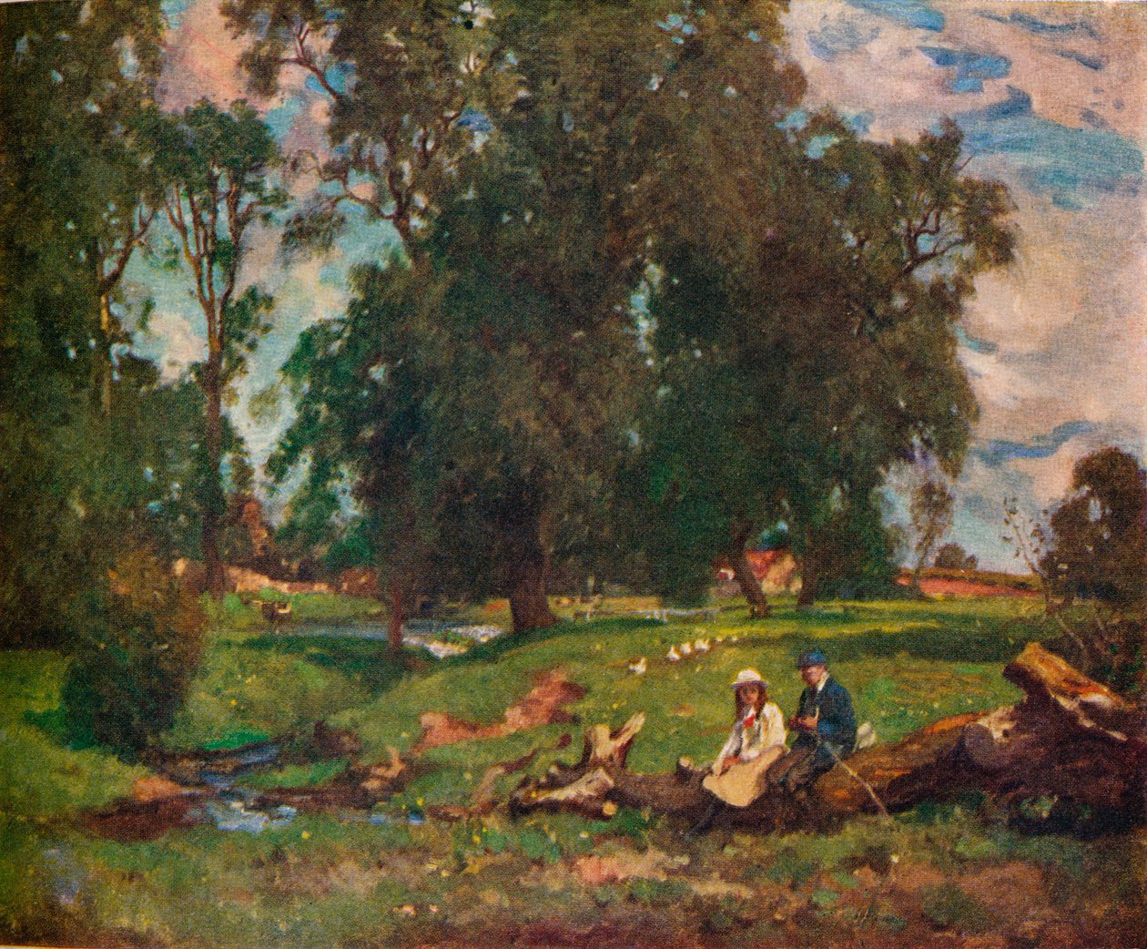 The Meadow, 1900-tallet av James Whitelaw Hamilton