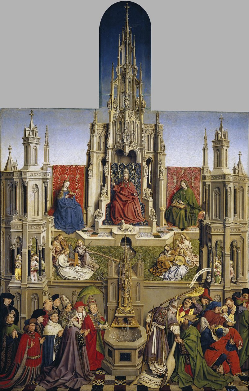 Livets fontene av Jan van Eyck