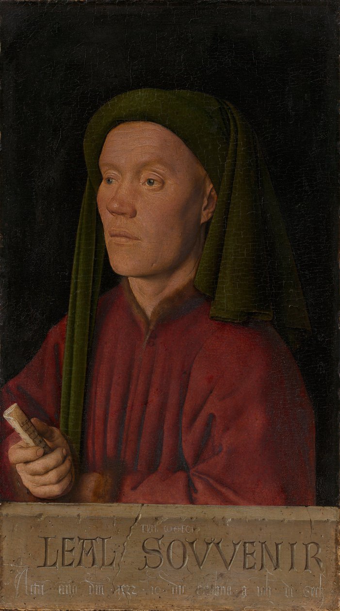 Portrett av en ung mann, 1432 (panel) av Jan van Eyck