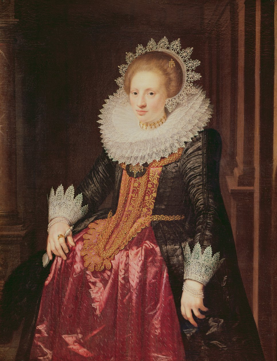 Portrett av en dame, 1620 av Jan Anthonisz. van Ravesteyn