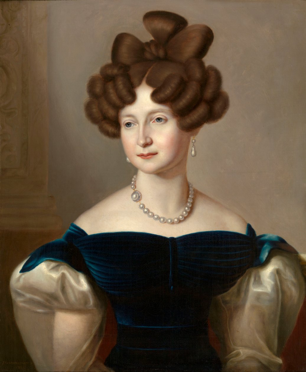 Anna Pavlovna, storhertuginne av Russland (1795-1865) av Jan Baptist van der Hulst