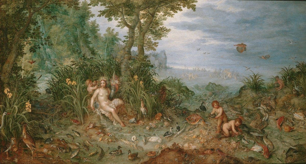 Vannet av Jan the Elder Brueghel
