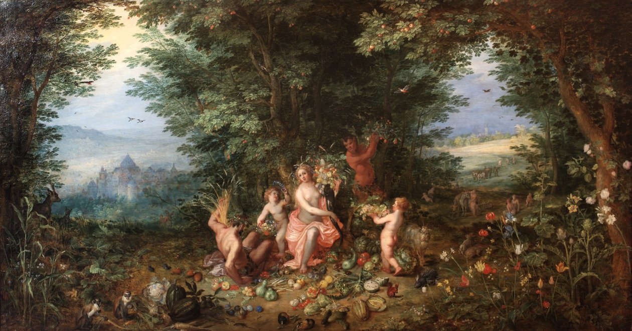 jorden av Jan the Elder Brueghel