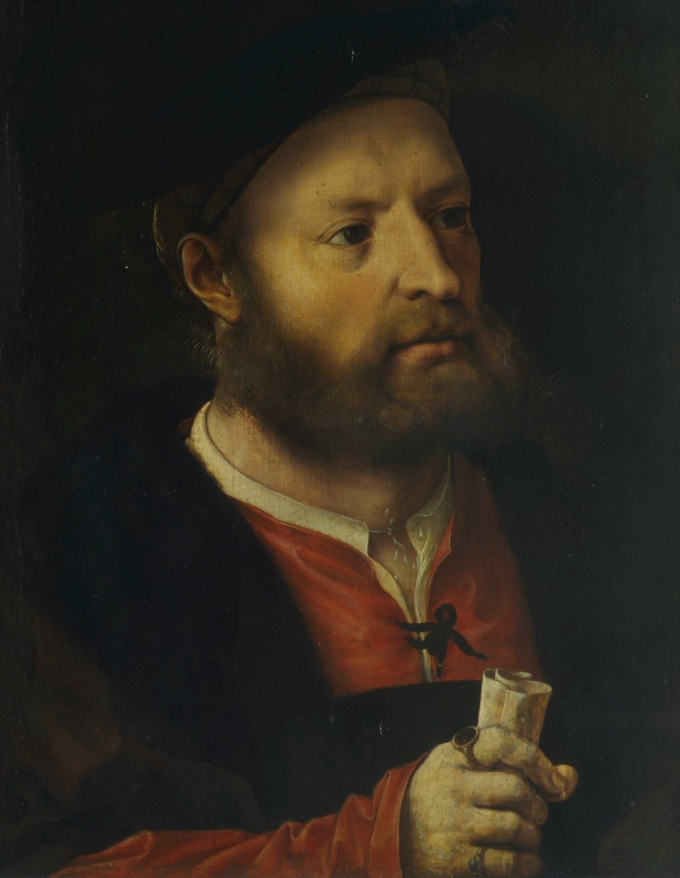 Portrett av en mann av Jan Gossaert