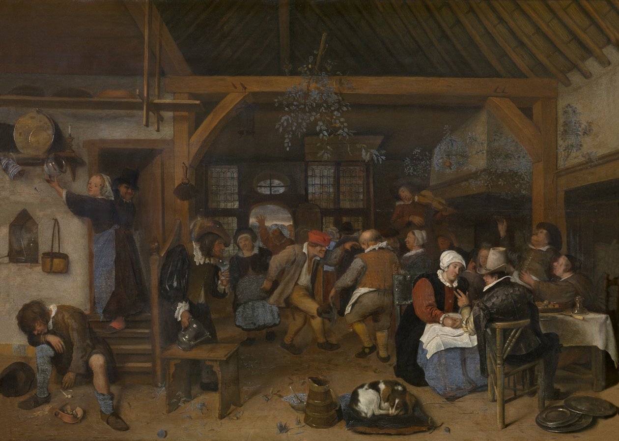 bryllupsfesten av Jan Havickszoon Steen