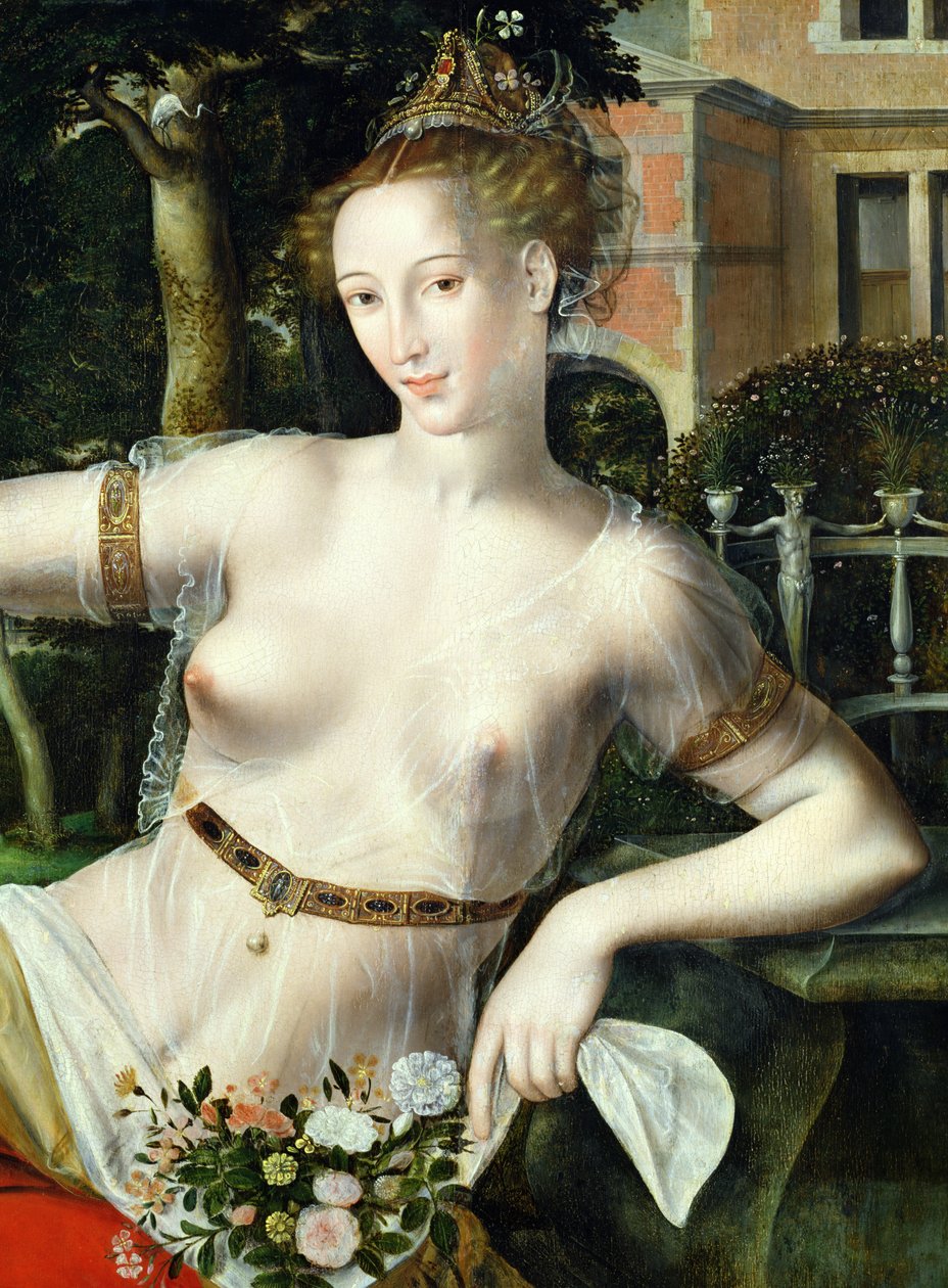 Detalj av Flora, 1559 (se også 149205) av Jan Massys or Metsys