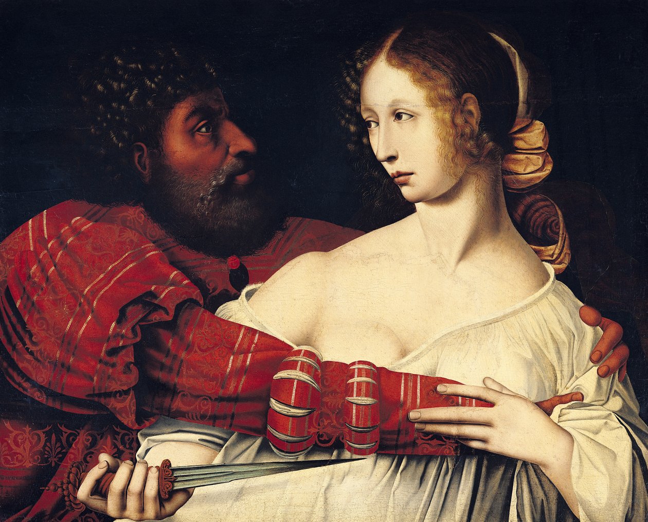 Tarquin og Lucretia av Jan Massys or Metsys
