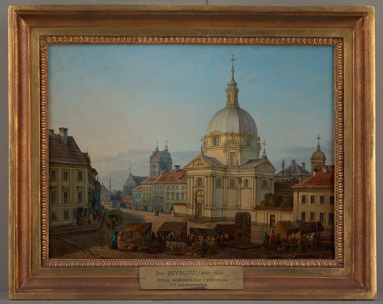 Det nye torget med sakramentskirken, Jan Seydlitz, av Jan Seydlitz