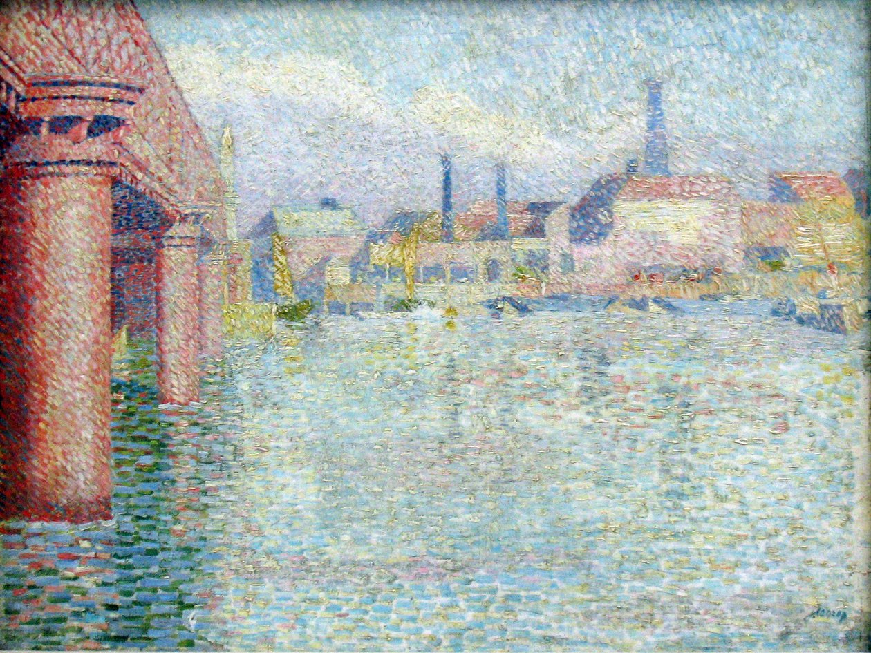 Bridge i London av Jan Toorop