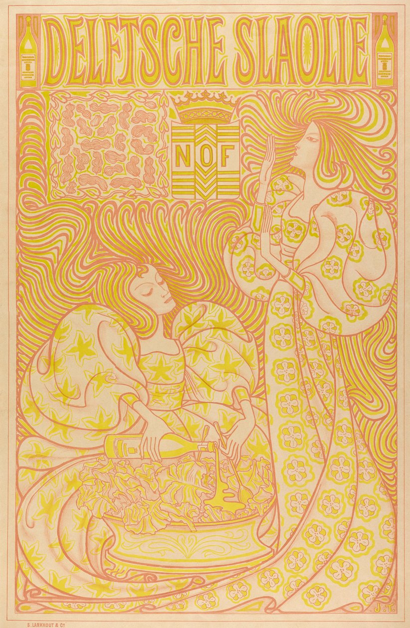 Jan Toorop, Delft salatolje, 1895 av Jan Toorop