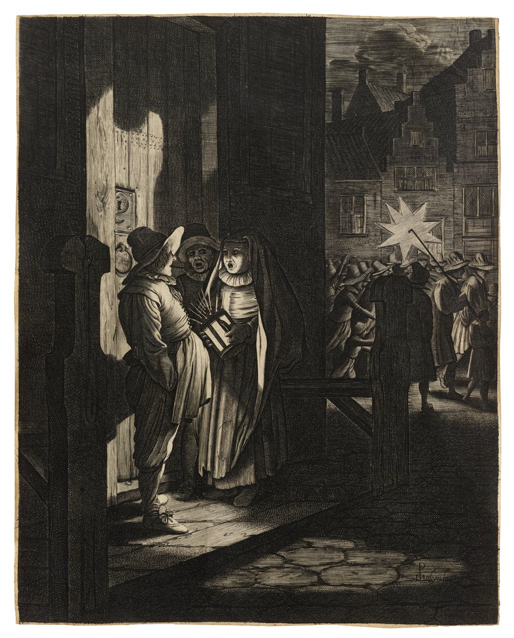 The Star of the Kings, ca. 1630 av Jan Van de Velde