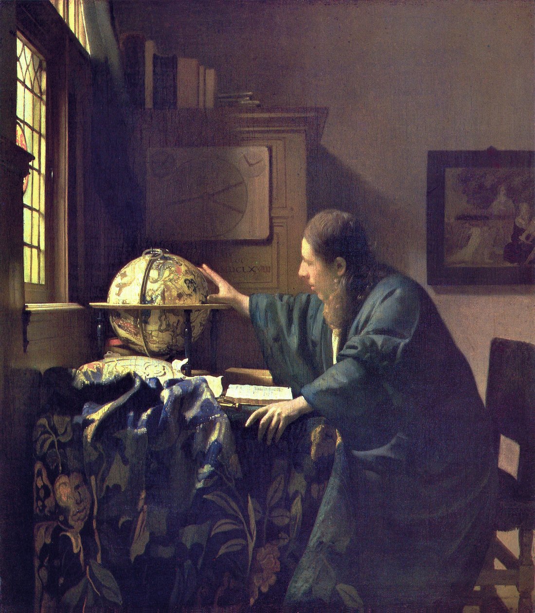Astronomen av Jan Vermeer van Delft