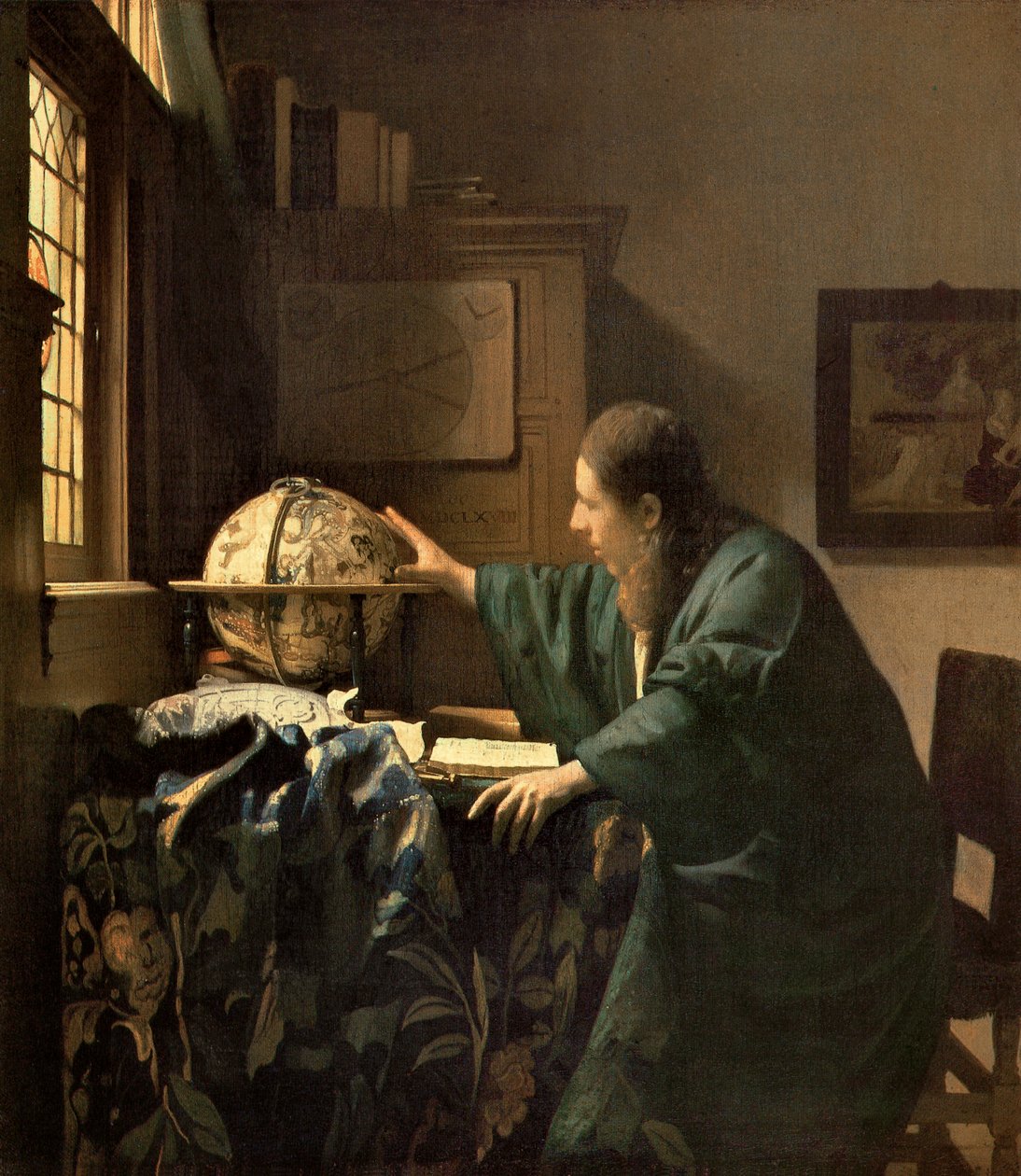 Astronomen av Jan Vermeer van Delft