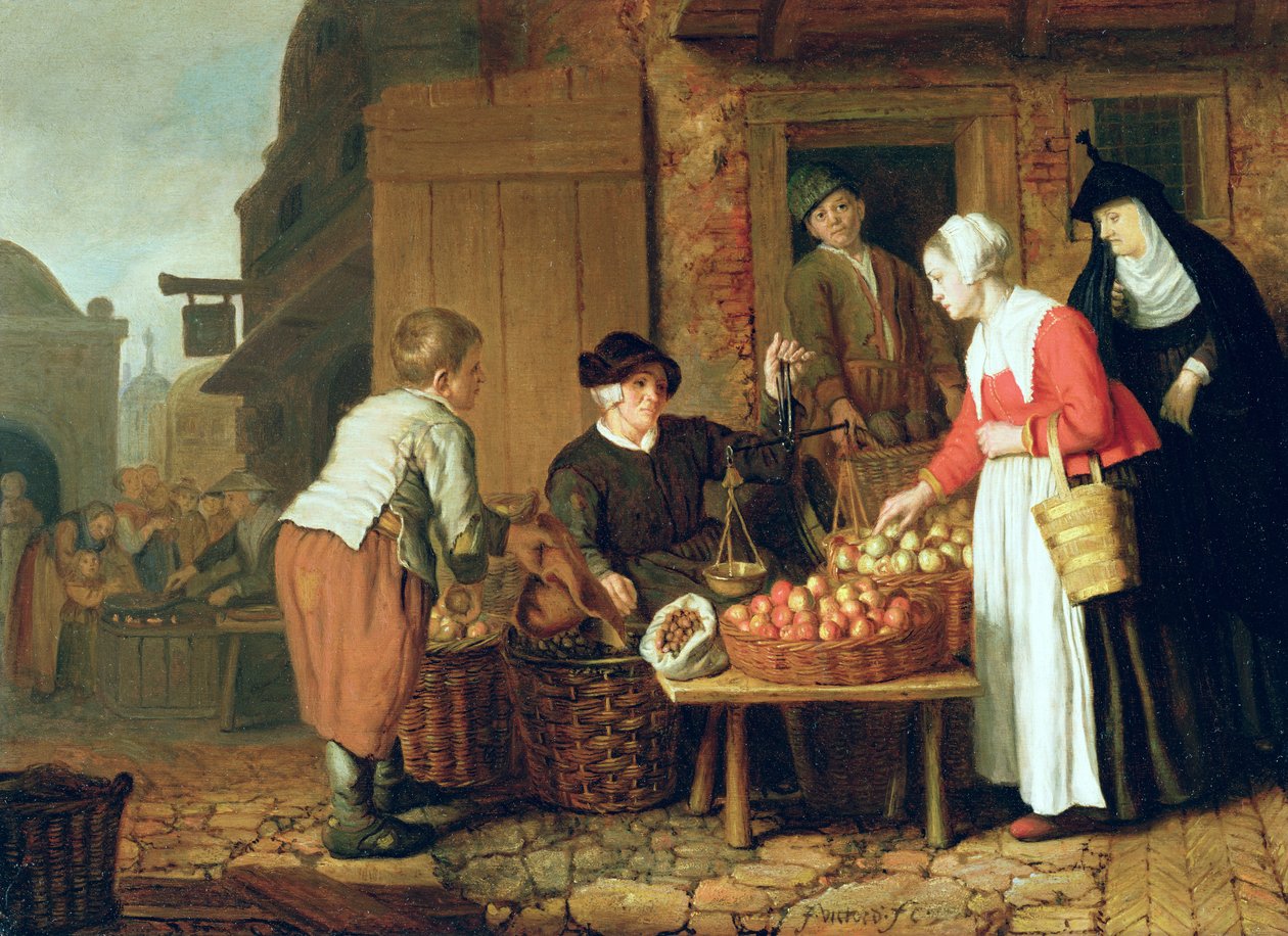 Fruktselgeren av Jan Victors