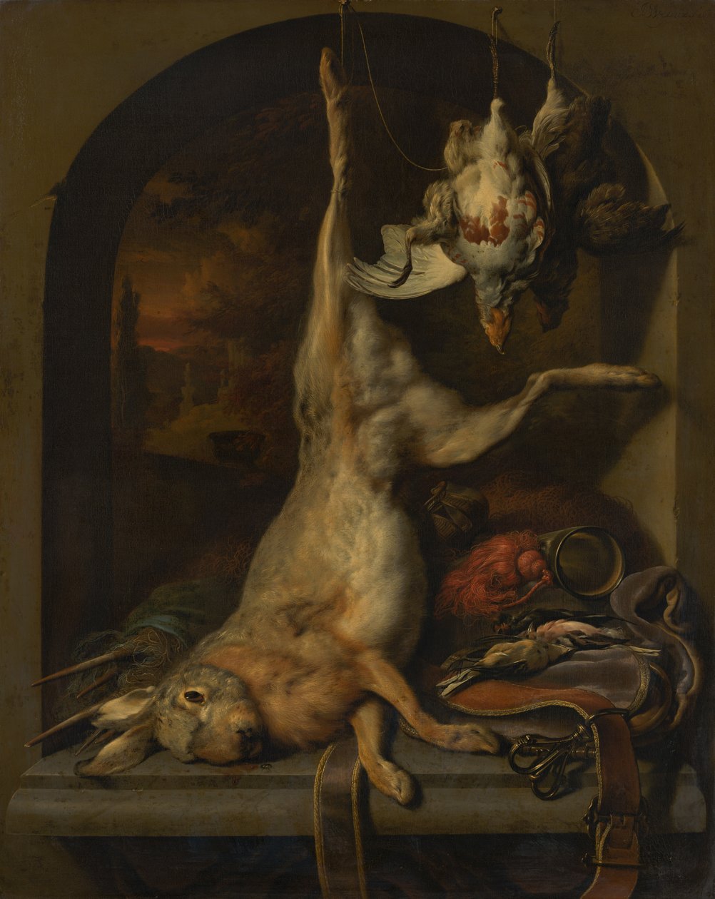 død hare av Jan Baptist Weenix