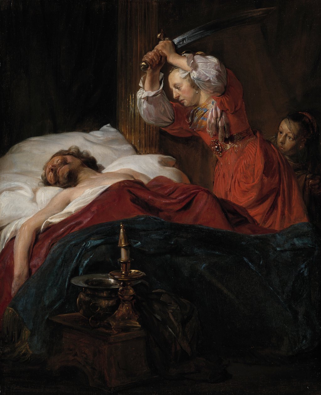 Judith en Holofernes av Jan de Bray  