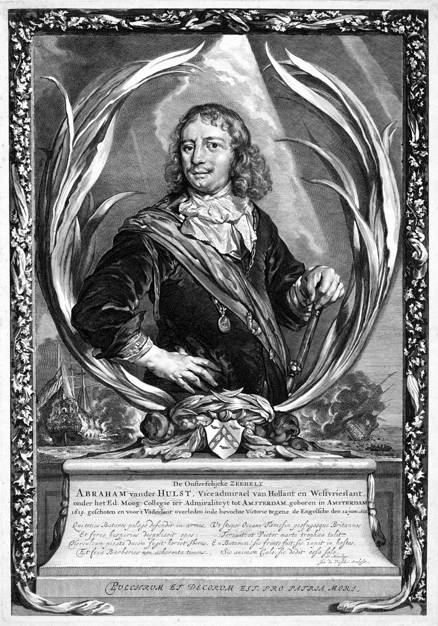 Abraham van der Hulst av Jan de Visscher