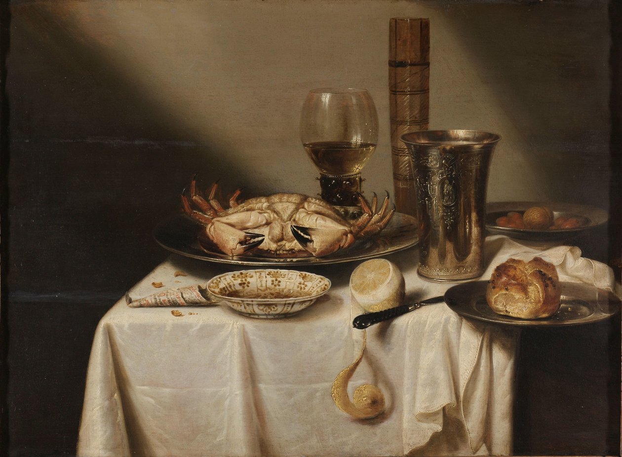 Stilleben av Jan Albertsz. Rotius (signed by artist)