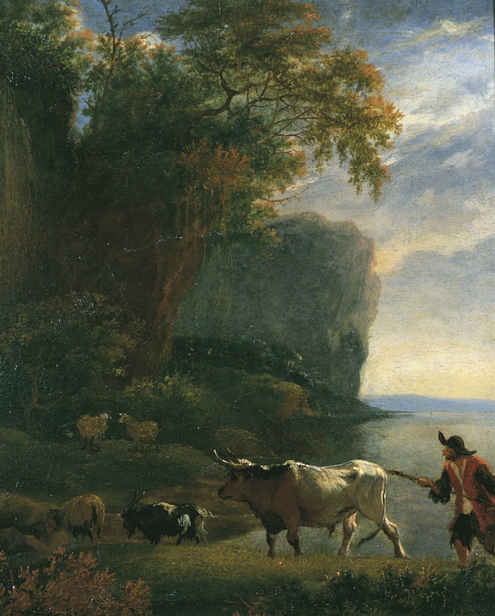 Landskap med Drover, ca. 1640-tallet av Jan Asselijn