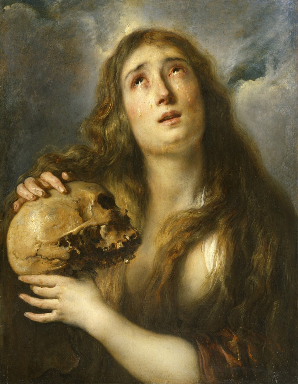 Maria Magdalena, ca. 1650 av Jan Boeckhorst