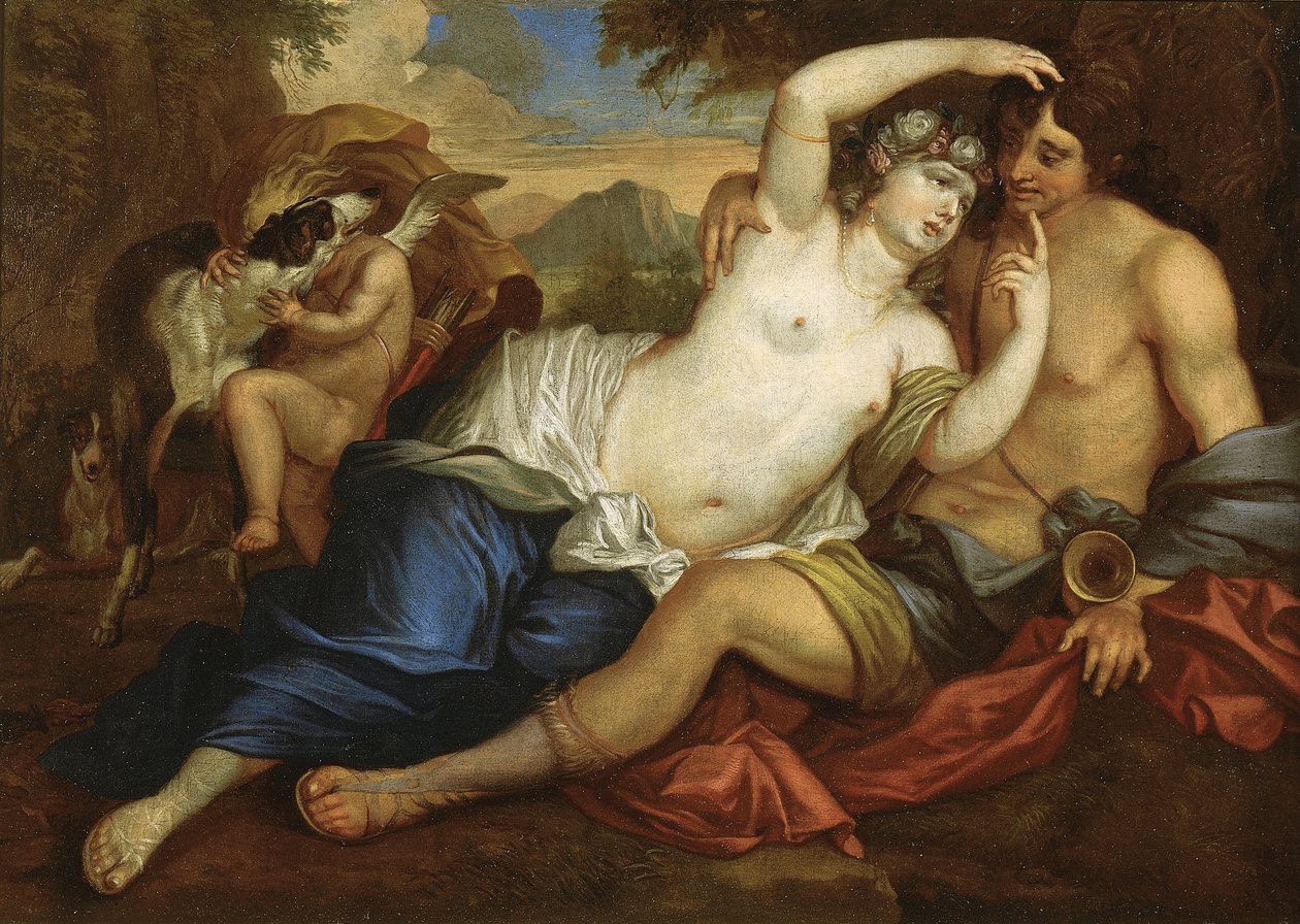 Venus og Adonis av Jan Boeckhorst