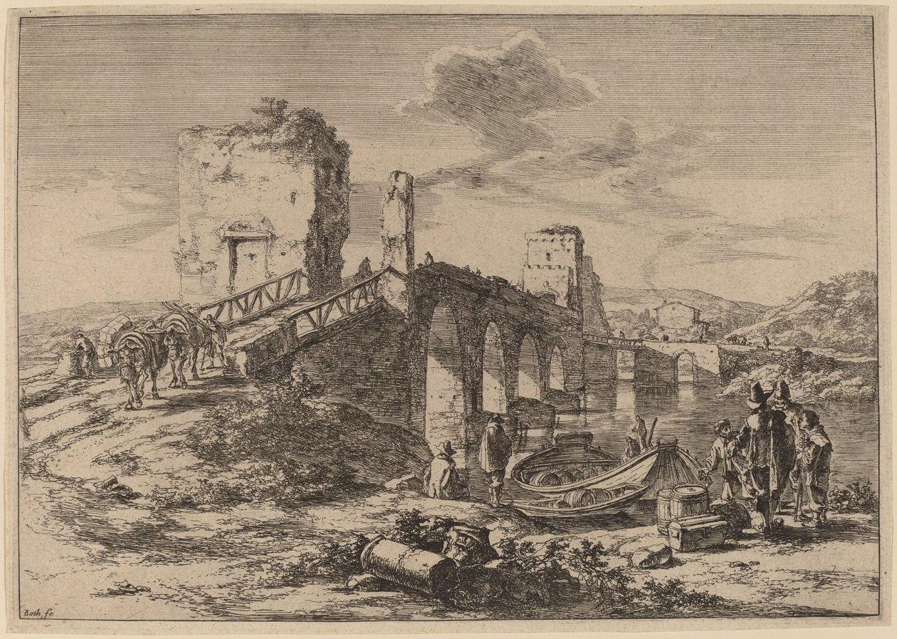 Ponte Molle av Jan Both