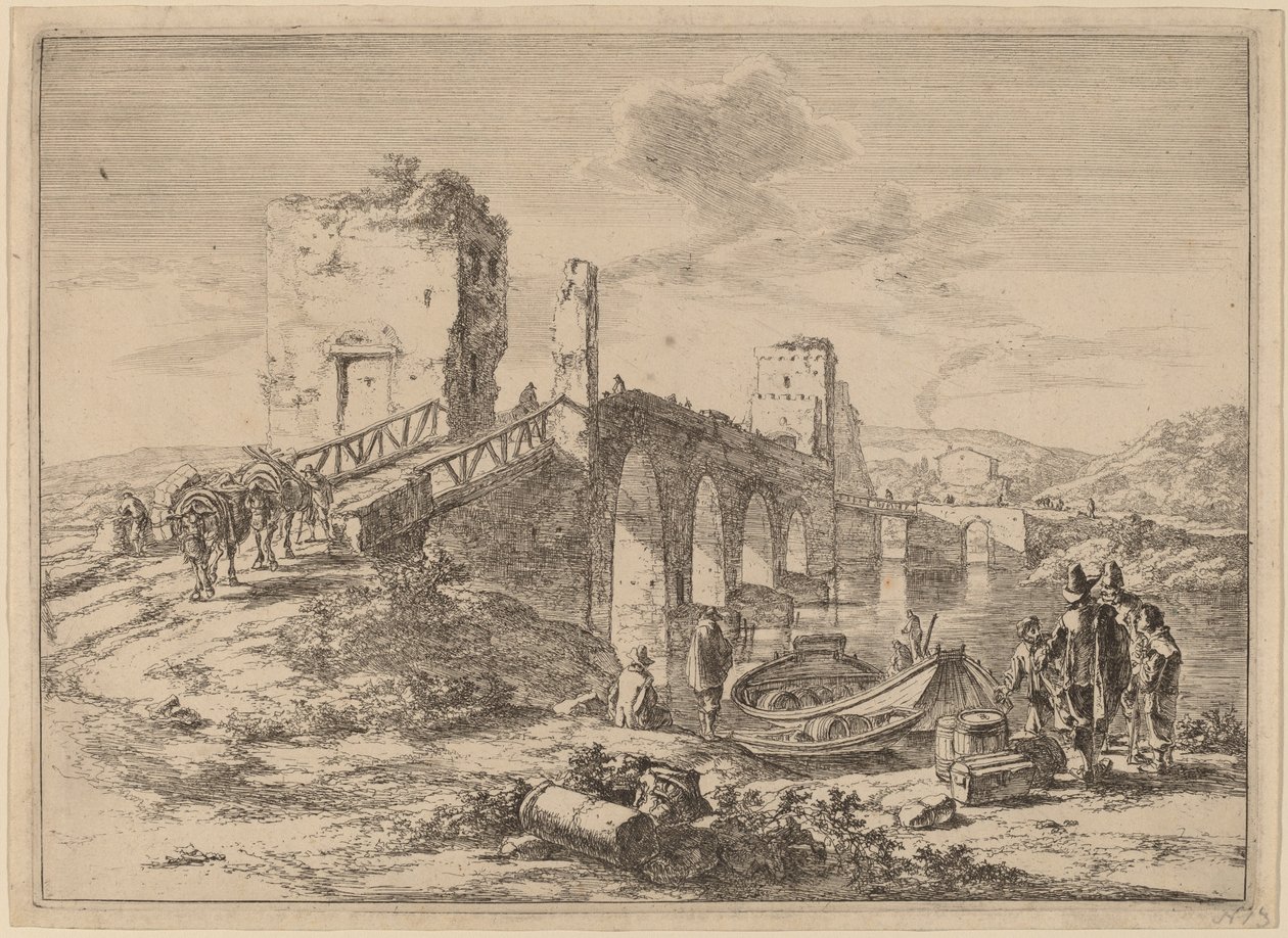 Ponte Molle av Jan Both