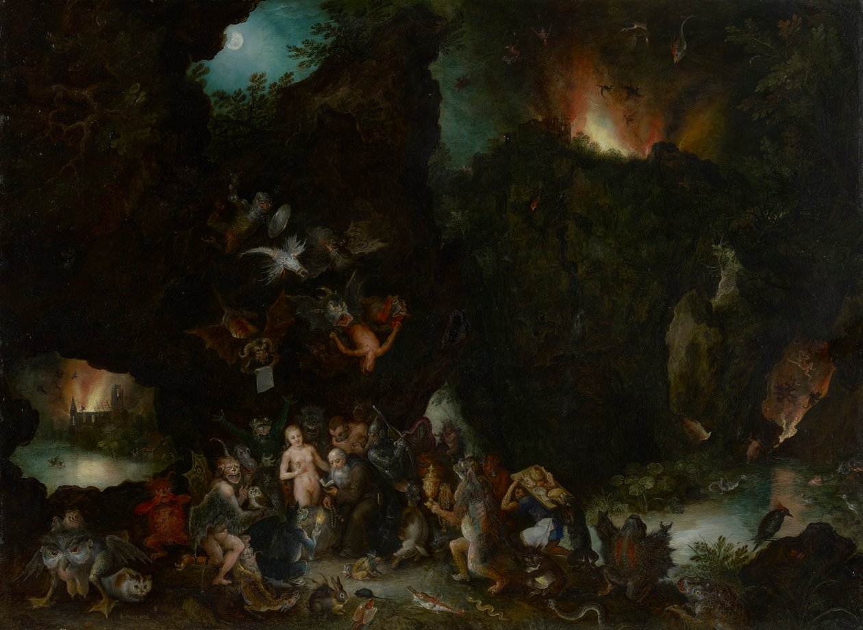 Sankt Anthonys fristelse av Jan Brueghel the Elder