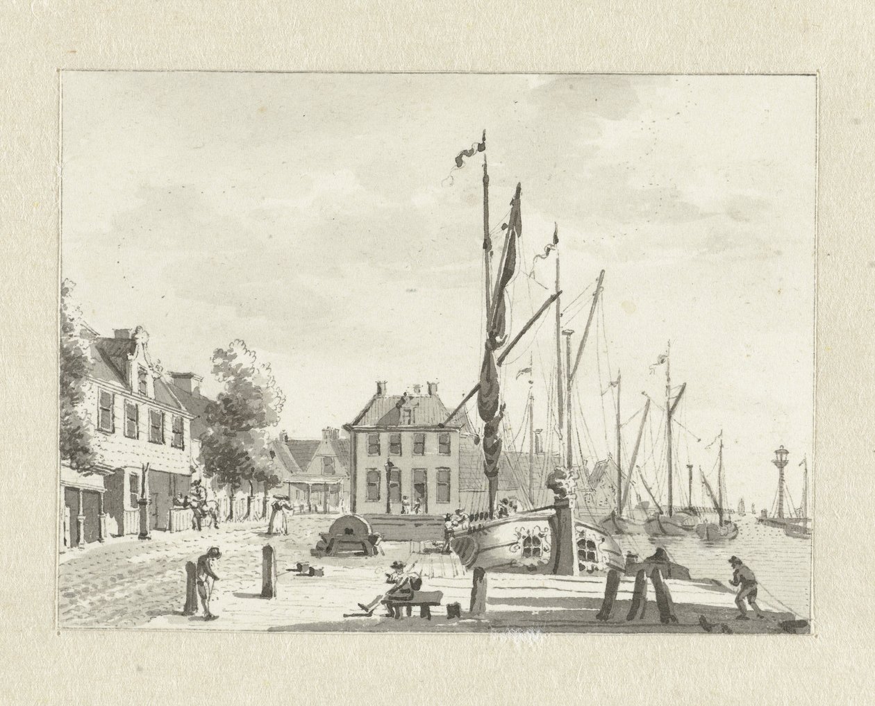 Ansikt på De Lemmer (?) av Jan Bulthuis