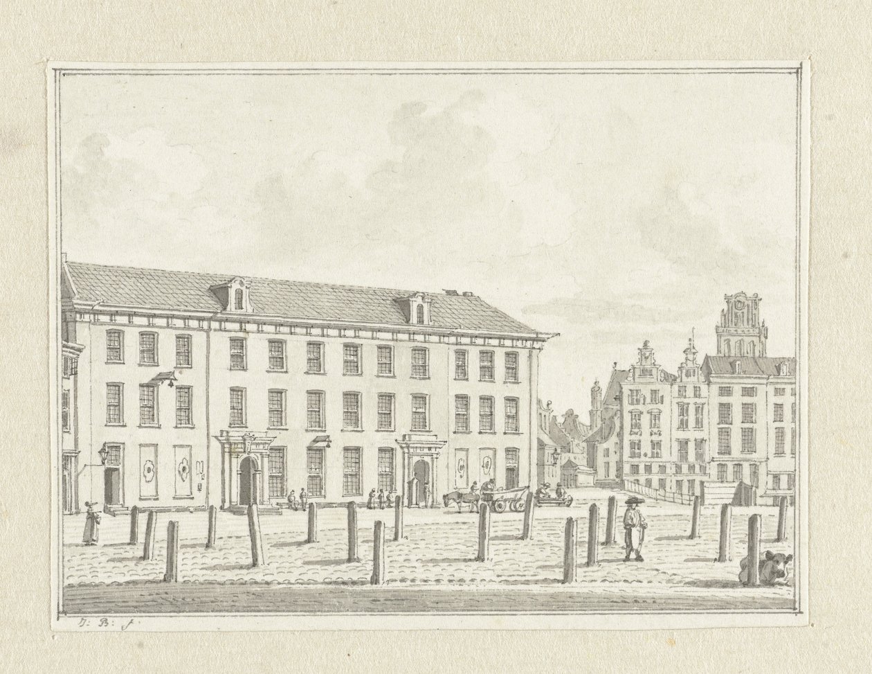 Veskebærerhus i Rotterdam av Jan Bulthuis