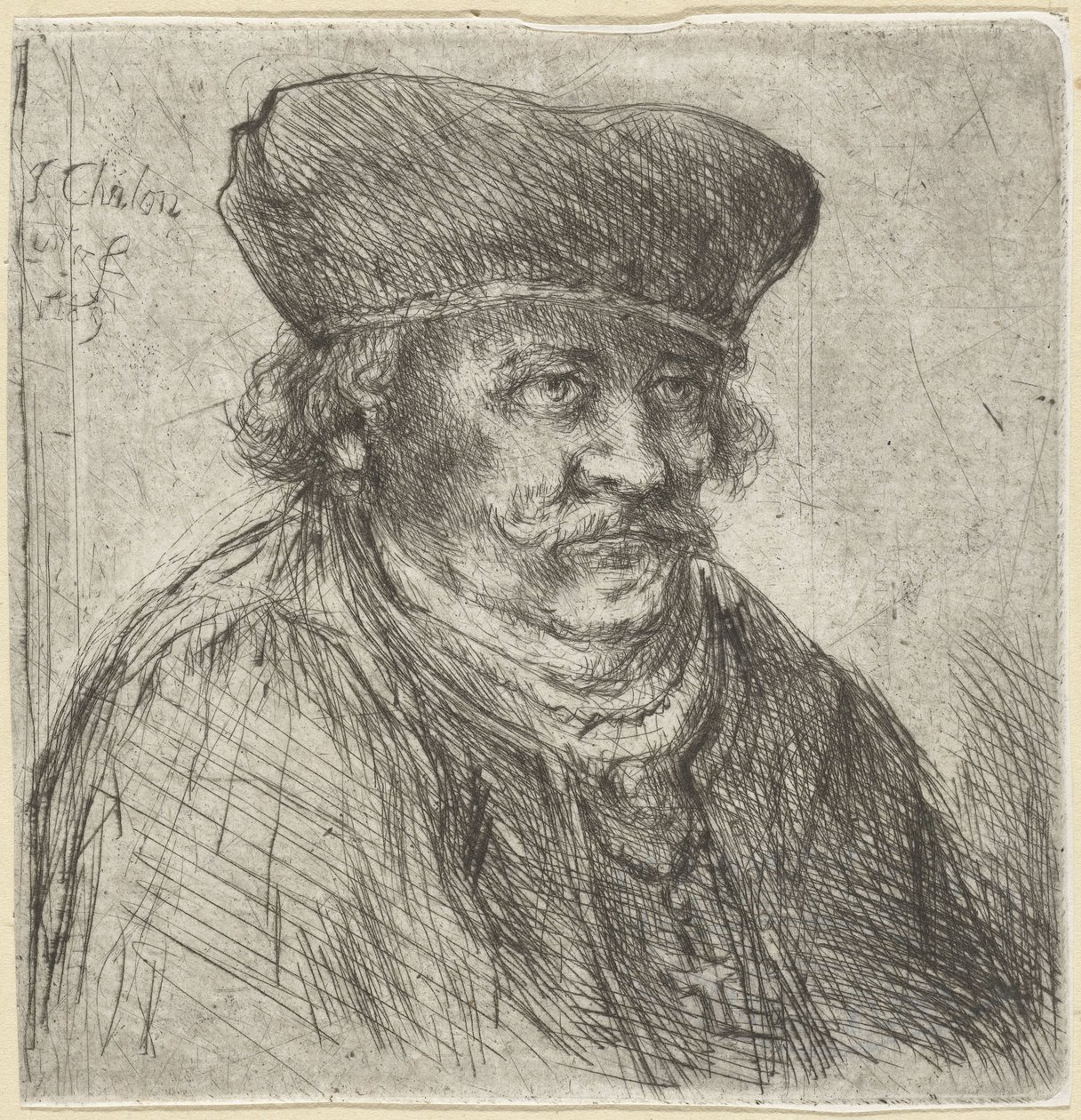 Gammel mann av Jan Chalon