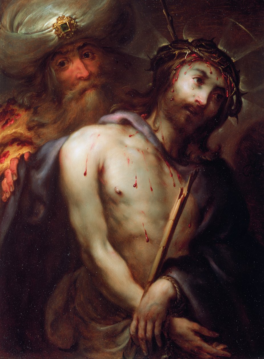 Ecce Homo (panel) av Jan Cossiers