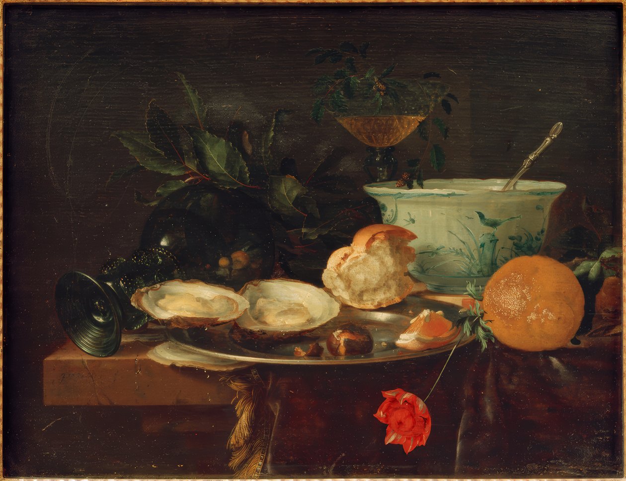 Frokost stilleben av Jan Davidsz de Heem