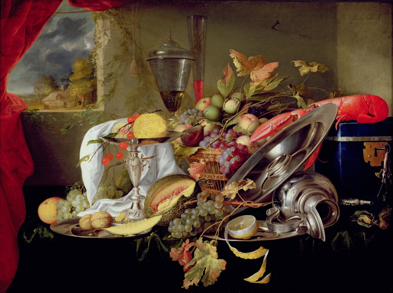 Stilleben av Jan Davidsz de Heem