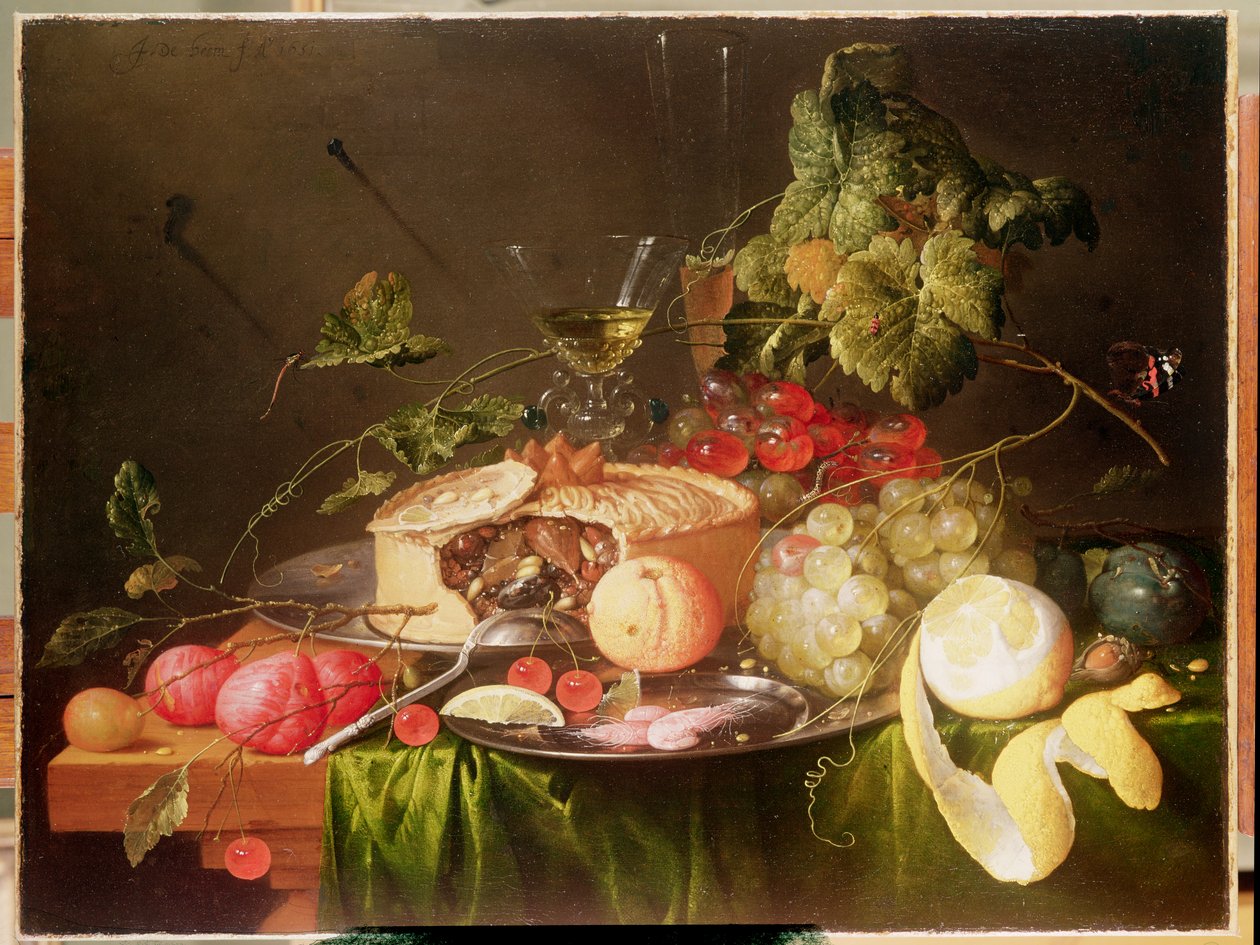 Stilleben av frukt av Jan Davidsz de Heem