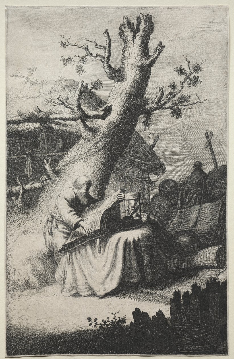 St. Jerome. av Jan Georg van Vliet