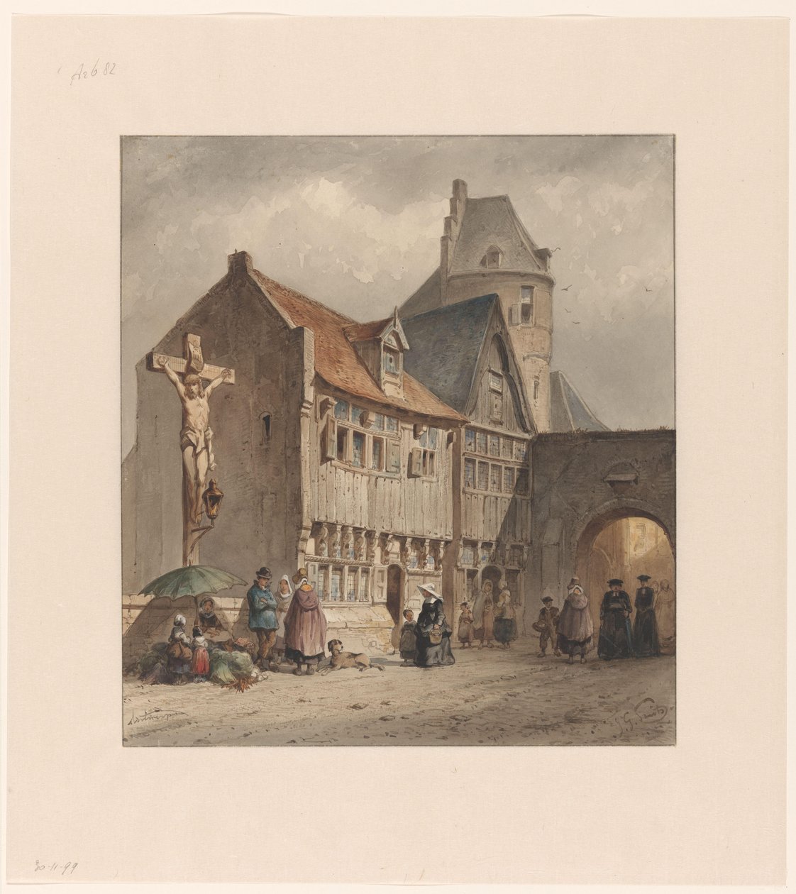 Gate i Antwerpen av Jan Gerard Smits